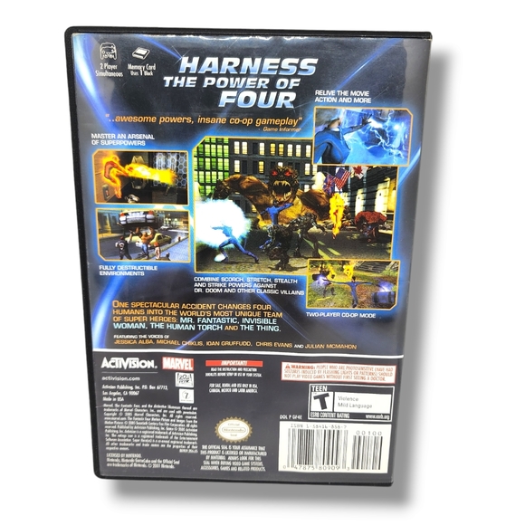 Nintendo GameCube Fantistic 4 - Picture 2 of 6